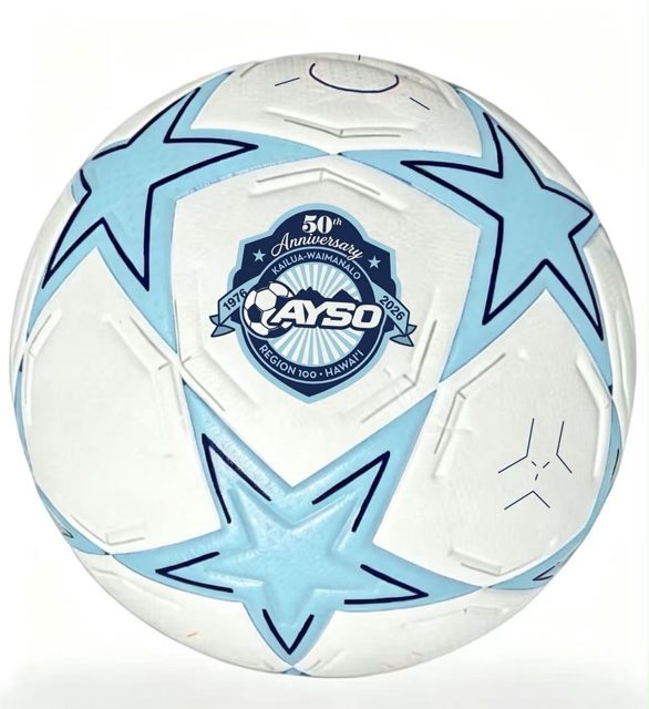 Custom ball for Kailua Waimanalo Region 100