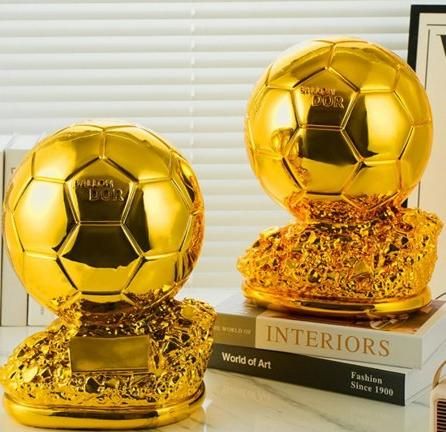 Golden ball trophies